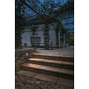 SLV Luminaire d'encastrement mural  CONCRETO EL WING angulaire, indirect, commutable IP65, gris, noir 