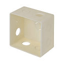 SLV Luminaire d'encastrement mural  CONCRETO EL CUT angulaire, indirect, commutable IP65, gris, noir 