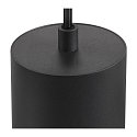 SLV Luminaire � suspension ASTO TUBE � 1 flamme, rond, rigide GU10 IP20, noir gradable