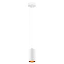 SLV Luminaire � suspension ASTO TUBE � 1 flamme, rond, rigide GU10 IP20, blanche gradable