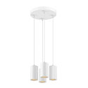 Luminaire � suspension ASTO TUBE 4 flammes, rond, rigide GU10 IP20, blanche gradable