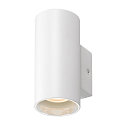 SLV Luminaire mural ASTO TUBE Bas, � 1 flamme, cylindrique, rigide GU10 IP20, blanche gradable