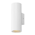 Luminaire mural ASTO TUBE haut bas, � 2 flammes, cylindrique, rigide GU10 IP20, blanche gradable