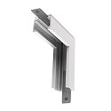 Connecteur en L TRACK 48V standard, m�canique, St�r�o, blanche