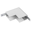 SLV Connecteur en L TRACK 48V m�canique, profond, St�r�o, blanche