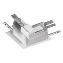 Connecteur en L TRACK 48V m�canique, gauche, blanche