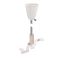 Suspension pendulaire TRACK 48V avec barre, blanche