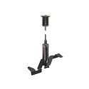pendant suspension TRACK 48V with wire rope, black