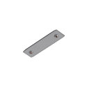 Plaque de renforcement du rail TRACK 48V pour rail en applique, gris