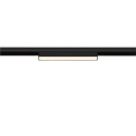 SLV track spot IN-LINE 22 DALI 48V rigid, DALI controllable IP20, black dimmable