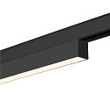 SLV Projecteur sur rail IN-LINE 44 DALI 48V rigide, contrôlable par DALI IP20, noir gradable