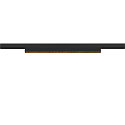 Projecteur sur rail IN-LINE 44 TRACK 48V DARKLIGHT REFLECTOR contr�lable par DALI IP20, noir gradable