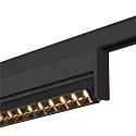 Projecteur sur rail IN-LINE 24 TRACK 48V DARKLIGHT REFLECTOR Move DALI IP20, noir gradable