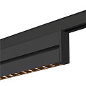 Projecteur sur rail IN-LINE 24 TRACK 48V DARKLIGHT REFLECTOR Move DALI IP20, noir gradable