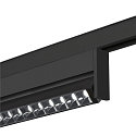SLV Projecteur sur rail IN-LINE 24 DALI MOVE 48V - DARKLIGHT REFLECTOR pivotant, contr�lable par DALI IP20, noir gradable