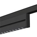 SLV Projecteur sur rail IN-LINE 24 DALI MOVE 48V - DARKLIGHT REFLECTOR pivotant, contr�lable par DALI IP20, noir gradable