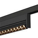 Projecteur sur rail IN-LINE 46 TRACK 48V DARKLIGHT REFLECTOR Move DALI IP20, noir gradable