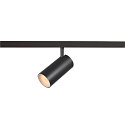 Projecteur sur rail NUMINOS� S TRACK 48V contr�lable par DALI IP20, noir, blanche gradable