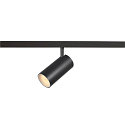 Projecteur sur rail NUMINOS� S TRACK 48V contr�lable par DALI IP20, noir, blanche gradable