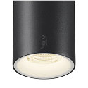 SLV Projecteur sur rail NUMINOS® XS 48V DALI 2 55° pivotant, pour VDU, contrôlable par DALI IP20, noir mat gradable