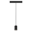 SLV Luminaire � suspension NUMINOS� XS TRACK 48V contr�lable par DALI IP20, chrome, noir gradable