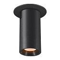 ceiling recessed luminaire NUMINOS® PROJECTOR S cylindrical, black