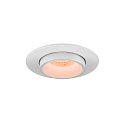 SLV ceiling recessed luminaire NUMINOS® PROJECTOR S cylindrical, white