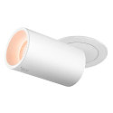 SLV Plafonnier encastré NUMINOS® PROJECTOR M cylindrique, blanche