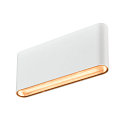 SLV Luminaire mural d'ext�rieur OVAL 18 WL IP65, blanche