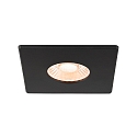 cover UNIVERSAL DOWNLIGHT IP65 square, black