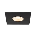 cover UNIVERSAL DOWNLIGHT IP65 square, black