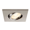 SLV Capot UNIVERSAL DOWNLIGHT IP20 angulaire, pivotant, chrome