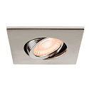 SLV Capot UNIVERSAL DOWNLIGHT IP20 angulaire, pivotant, chrome