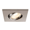 SLV Capot UNIVERSAL DOWNLIGHT IP20 angulaire, pivotant, chrome