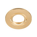 Capot UNIVERSAL DOWNLIGHT IP65 rond, pivotant, or mat
