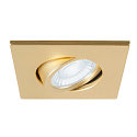 SLV Capot UNIVERSAL DOWNLIGHT IP20 angulaire, pivotant, or mat
