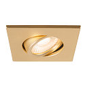 SLV Capot UNIVERSAL DOWNLIGHT IP20 angulaire, pivotant, or mat