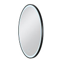 SLV Miroir avec �clairage TRUKKO 80 IP44, noir , transparent gradable