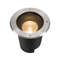 SLV Projecteur encastr� DASAR� L rond, pivotant, contr�lable par DALI, passable IP65 / IP67, acier inoxydable gradable