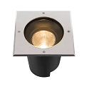 SLV Projecteur encastr� DASAR� L angulaire, pivotant, contr�lable par DALI, passable IP65 / IP67, acier inoxydable gradable