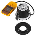 SLV Plafonnier encastr� UNIVERSAL DOWNLIGHT MOVE PHASE pivotant, lot de 12 IP20, noir gradable