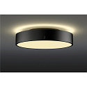 SLV Applique et plafonnier MEDO� PRO 40 rond IP50, noir gradable
