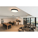 SLV Applique et plafonnier MEDO� PRO 60 rond, contr�lable par DALI IP50, noir gradable