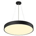 SLV Applique et plafonnier MEDO� PRO 60 rond IP50, noir gradable