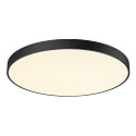 SLV Luminaire de plafond MEDO� PRO 90 rond, contr�lable par DALI, CCT Switch, UGR < 19 IP50, noir gradable