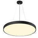 SLV Luminaire de plafond MEDO� PRO 90 rond, contr�lable par DALI, CCT Switch, UGR < 19 IP50, noir gradable