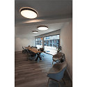 SLV Luminaire de plafond MEDO� PRO 90 rond, CCT Switch, UGR < 19 IP50, noir gradable