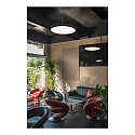 Luminaire de plafond MEDO® PRO 90 rond, CCT Switch, UGR < 19 IP50, noir gradable