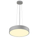 SLV wall and ceiling luminaire MEDO� 40 round, CCT Switch, direct / indirect IP50, grey dimmable
