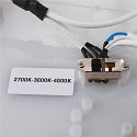 SLV Applique et plafonnier MEDO� 60 rond, CCT Switch, direct / indirect IP50, gris gradable